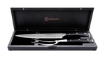 Classic Ikon 2-Piece Carving Set in Black Chest