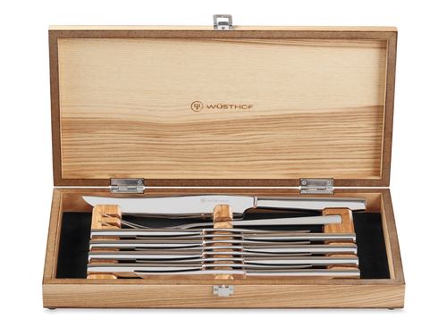 10-Piece Stainless Mignon Steak & Carving Set