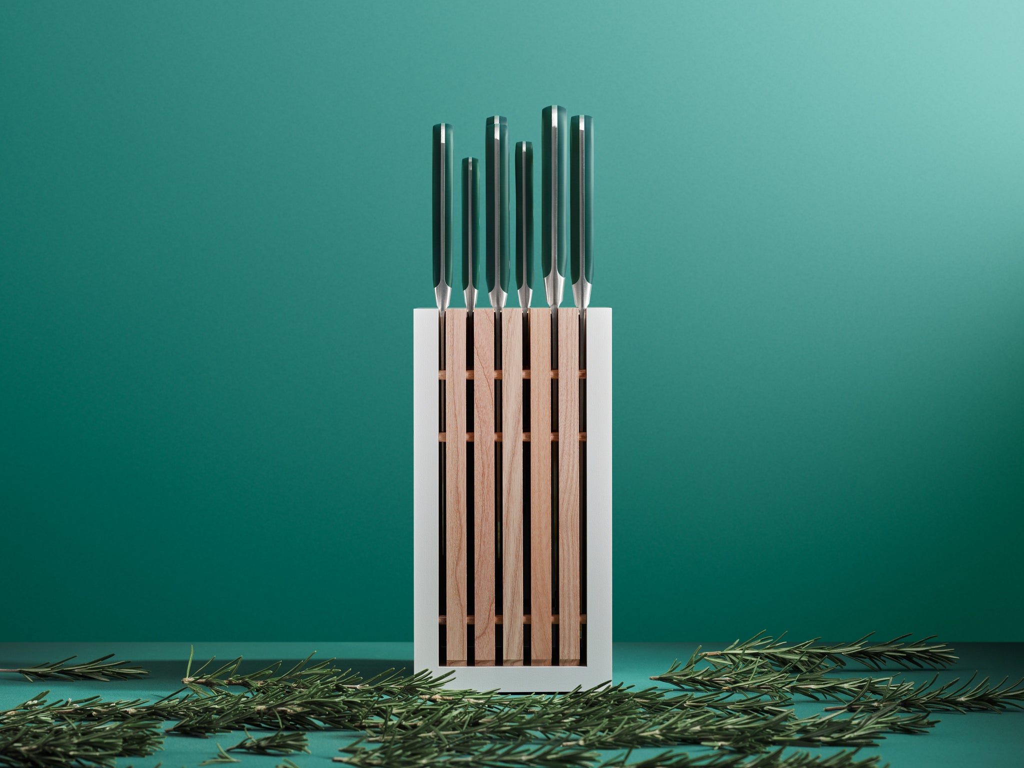 Classic 8-Piece Designer Knife Block Set