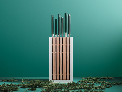 Classic 8-Piece Designer Knife Block Set