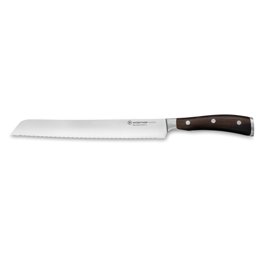 Ikon 9" Precision Double-Serrated Bread Knife