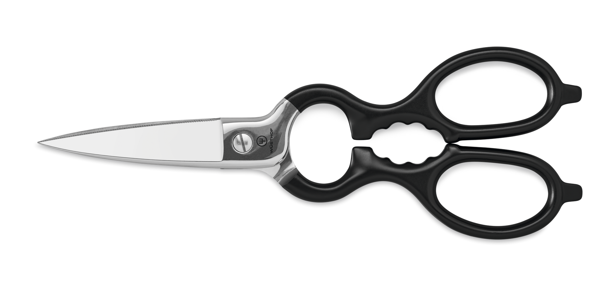 Stainless Kitchen Shears with Synthetic Grips