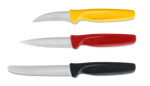3-Piece Paring Knife Set, Multicolor