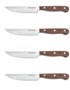4-Piece Plum Wood Steak Knife Set